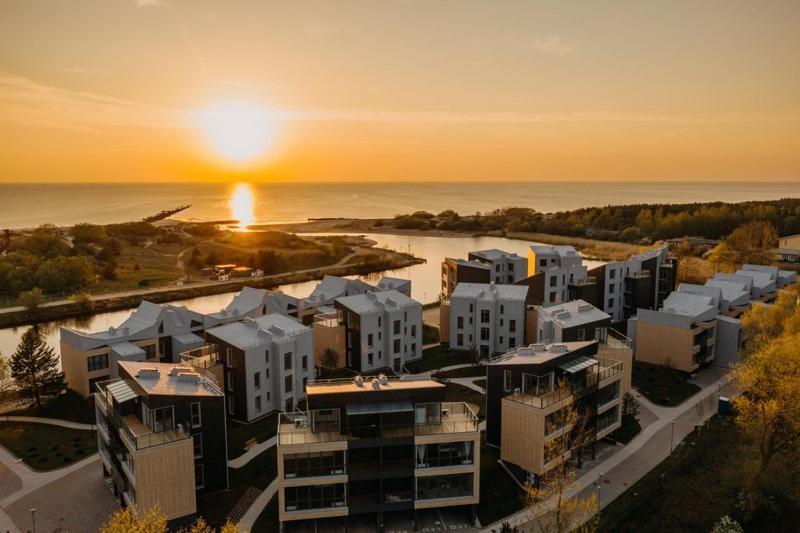 Sventosios Vartai Uosto Apartamentai Швентой Экстерьер фото